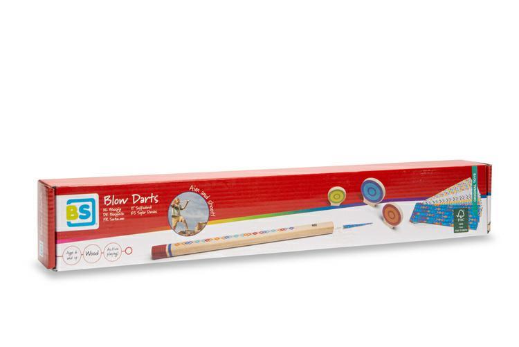 Drewniana dmuchawka XL BS TOYS Drewniana dmuchawka XL BS TOYS